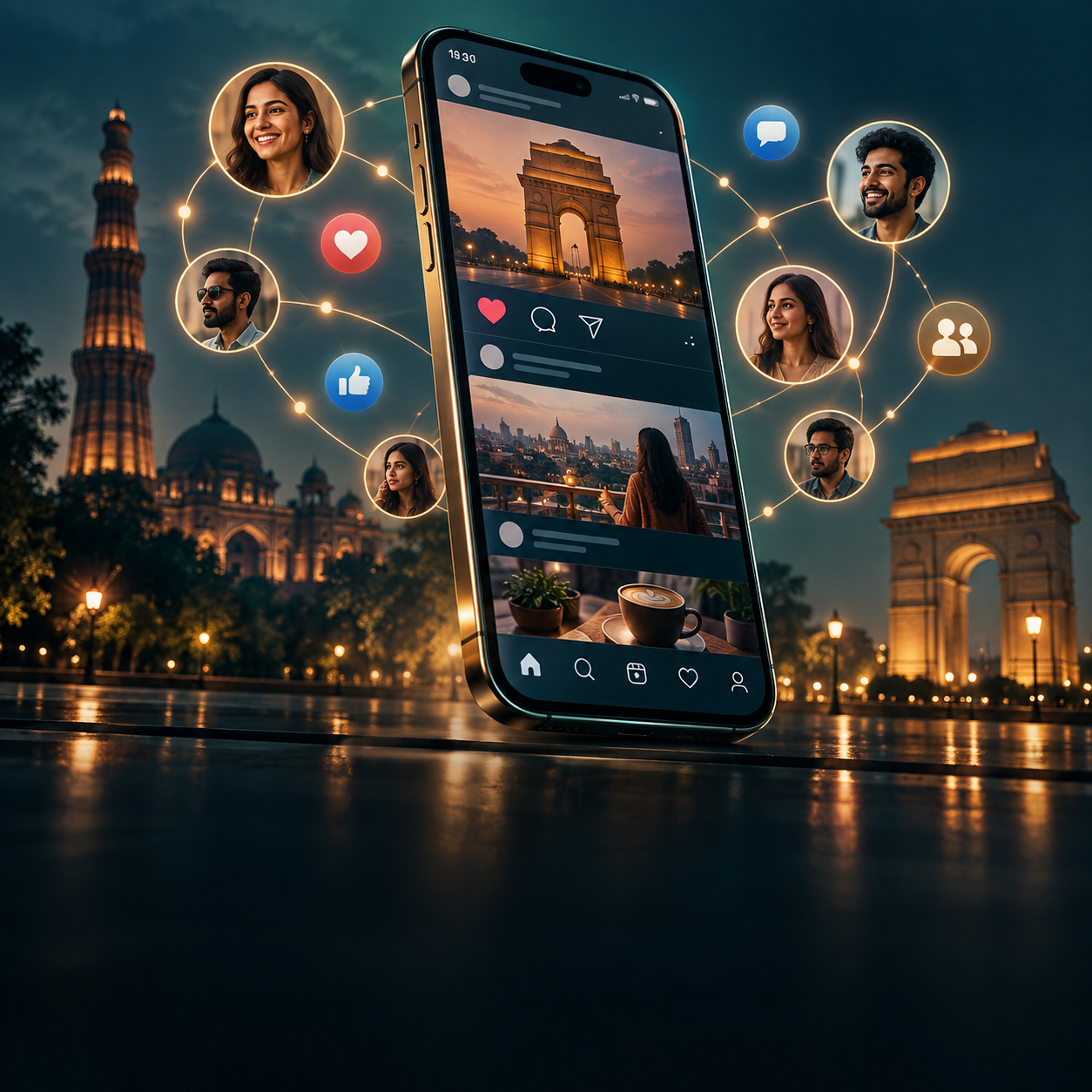 Social media marketing campaign