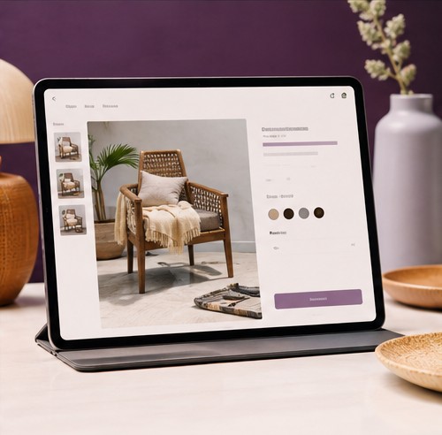 Clear ecommerce product information page