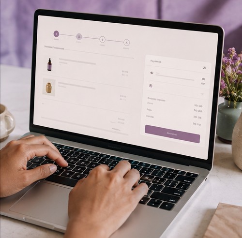 Simple ecommerce checkout experience