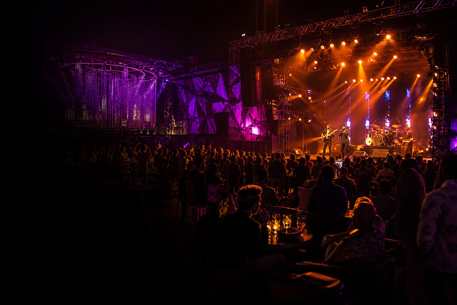 Premium live entertainment and lifestyle event in India