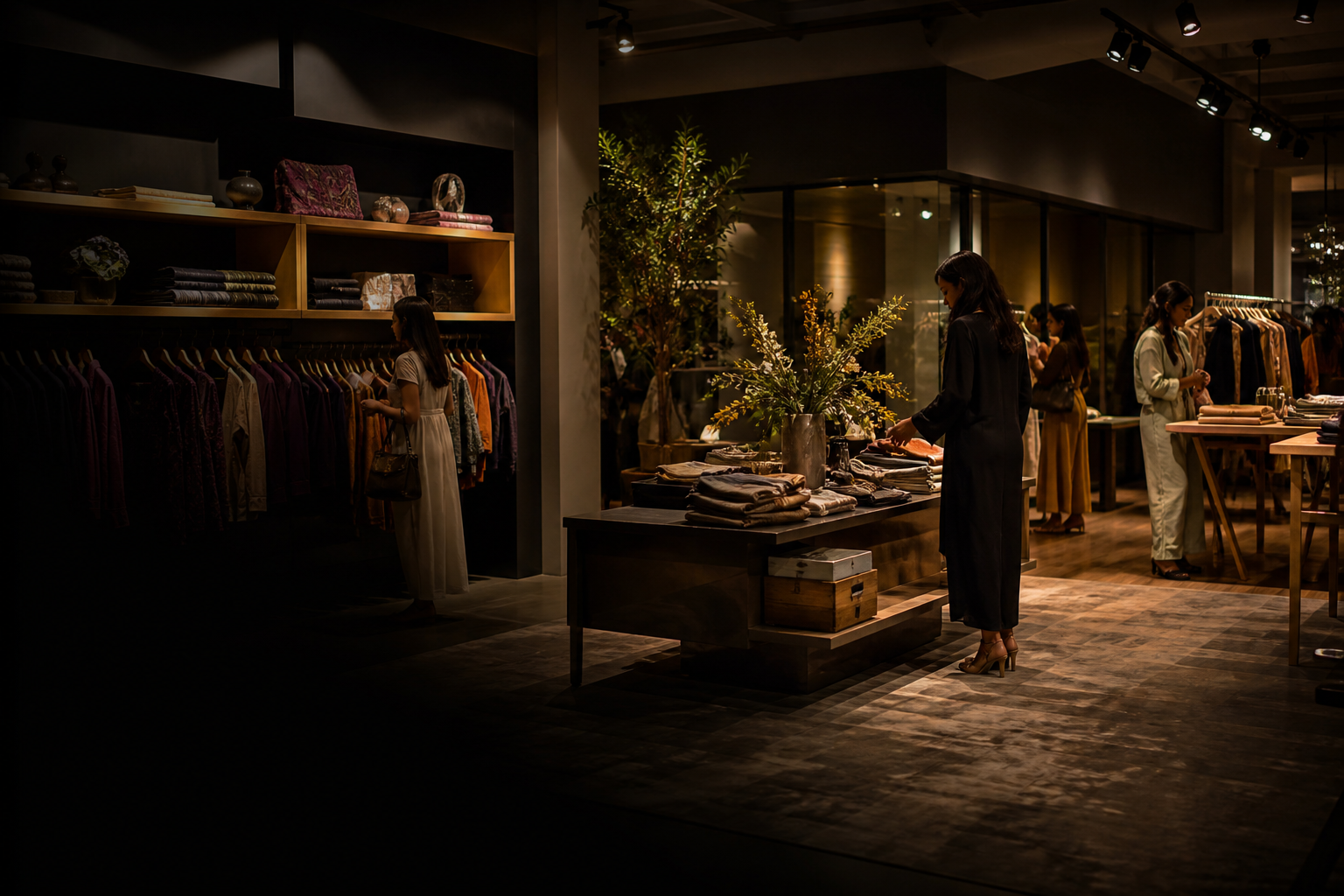 Premium Indian fashion and lifestyle retail experience