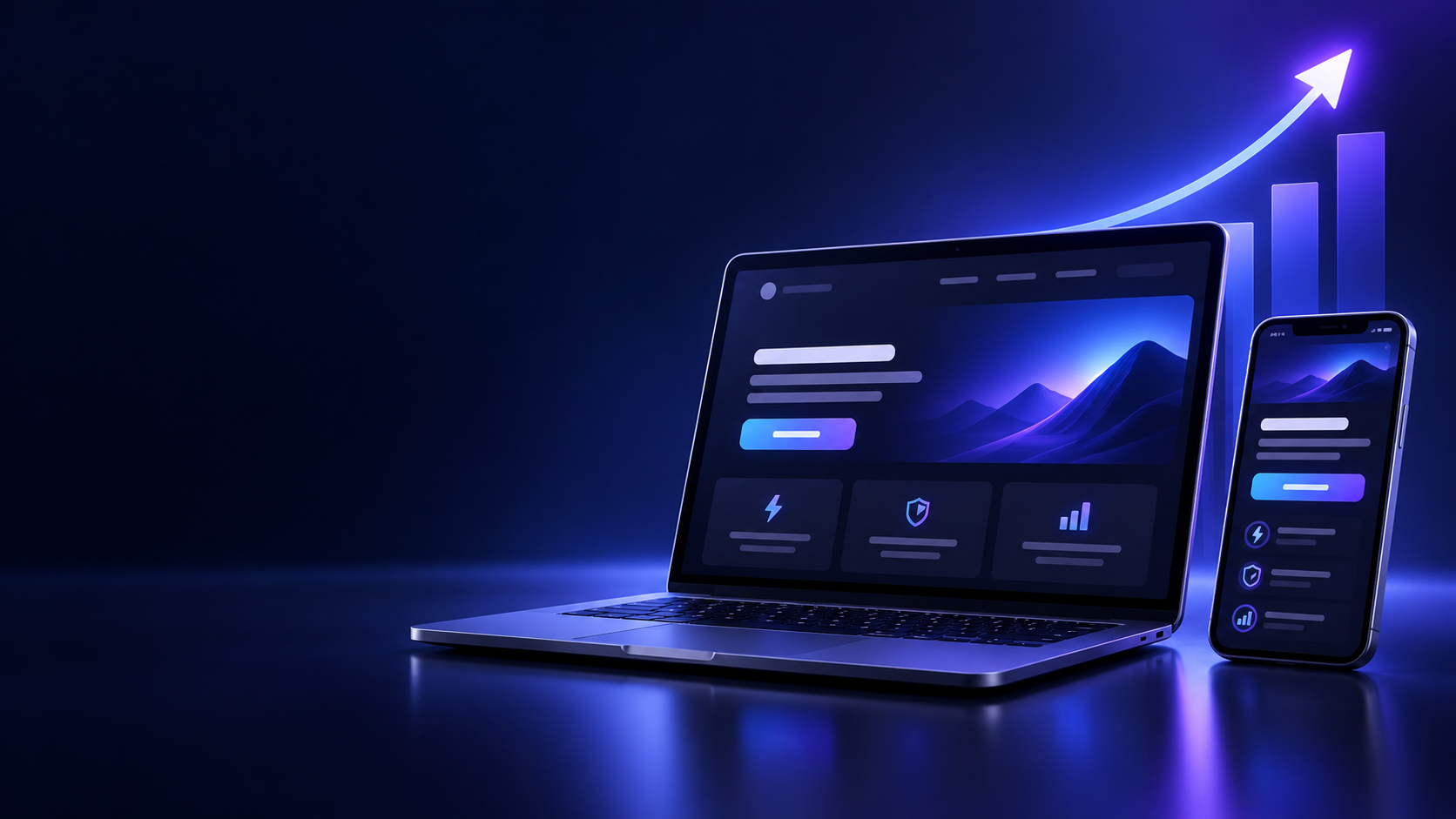 Conversion-focused landing page concept