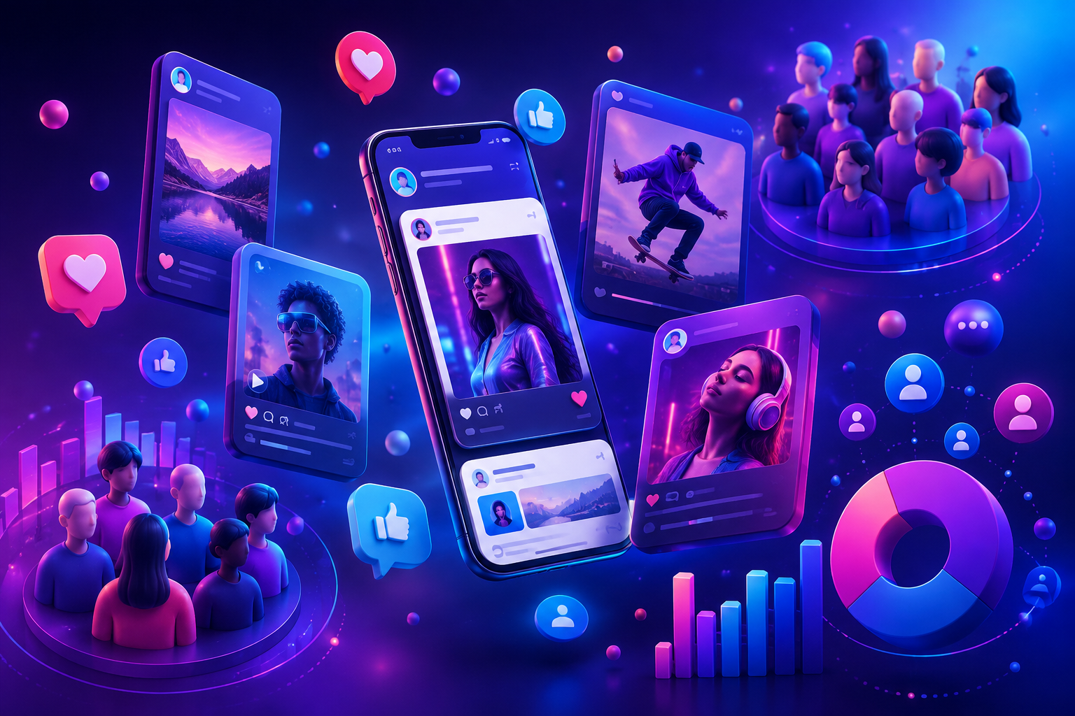 Social media marketing