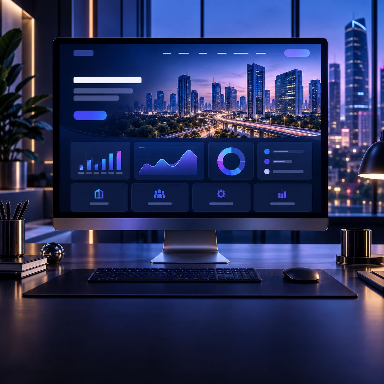Corporate website design and development concept