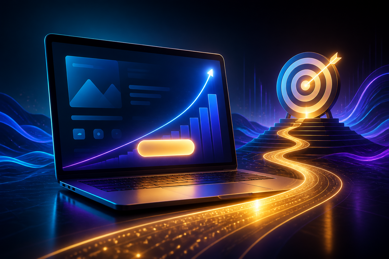 Conversion-focused website with a clear action path