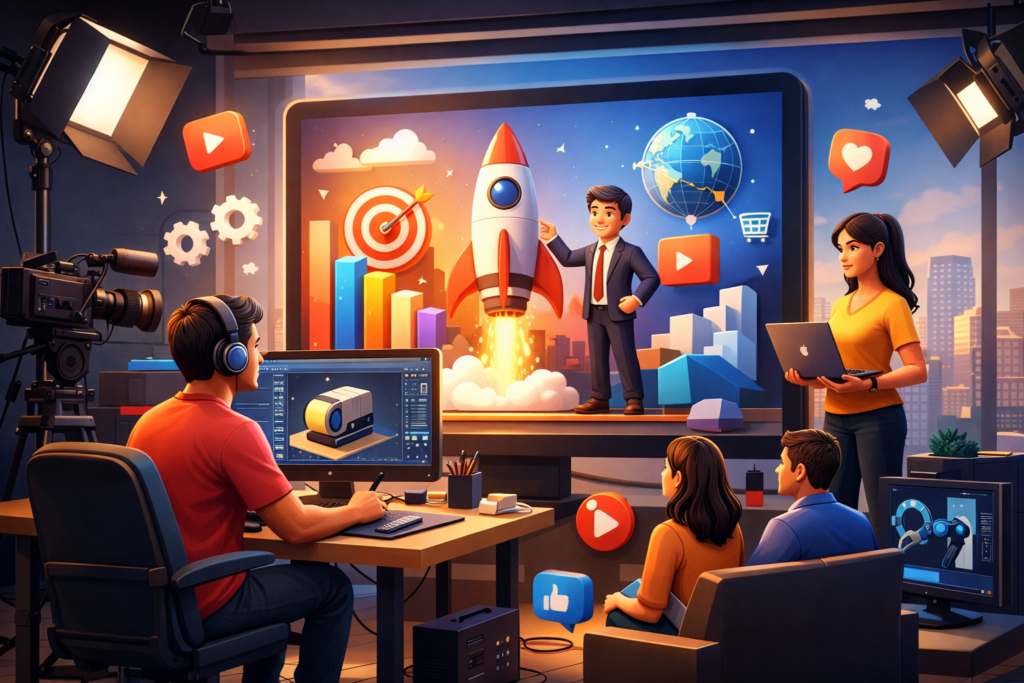 3D Animation Company in Gurgaon for Brand Storytelling
