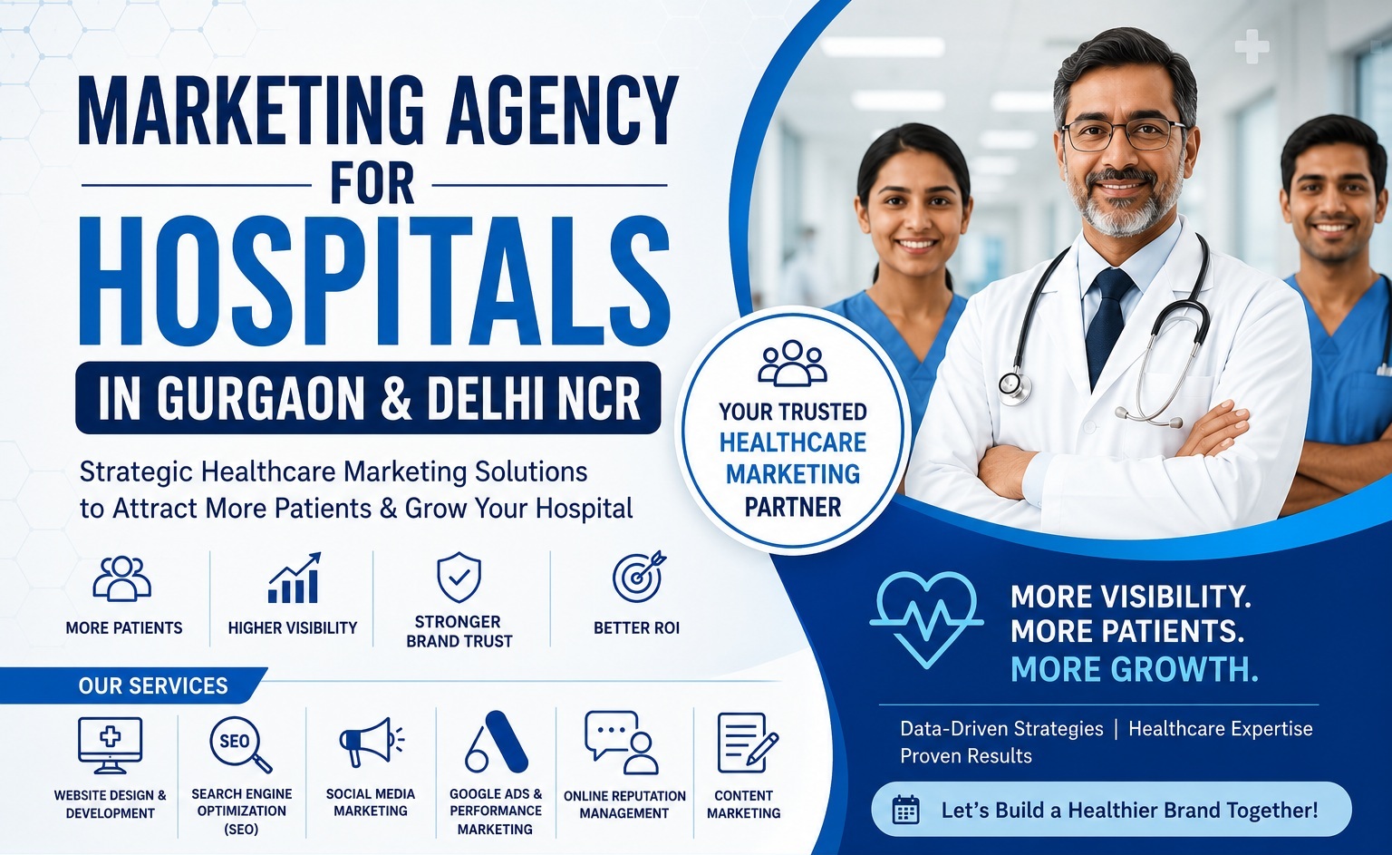 Why Hospitals Need a Specialized Healthcare Marketing Agency in Gurgaon