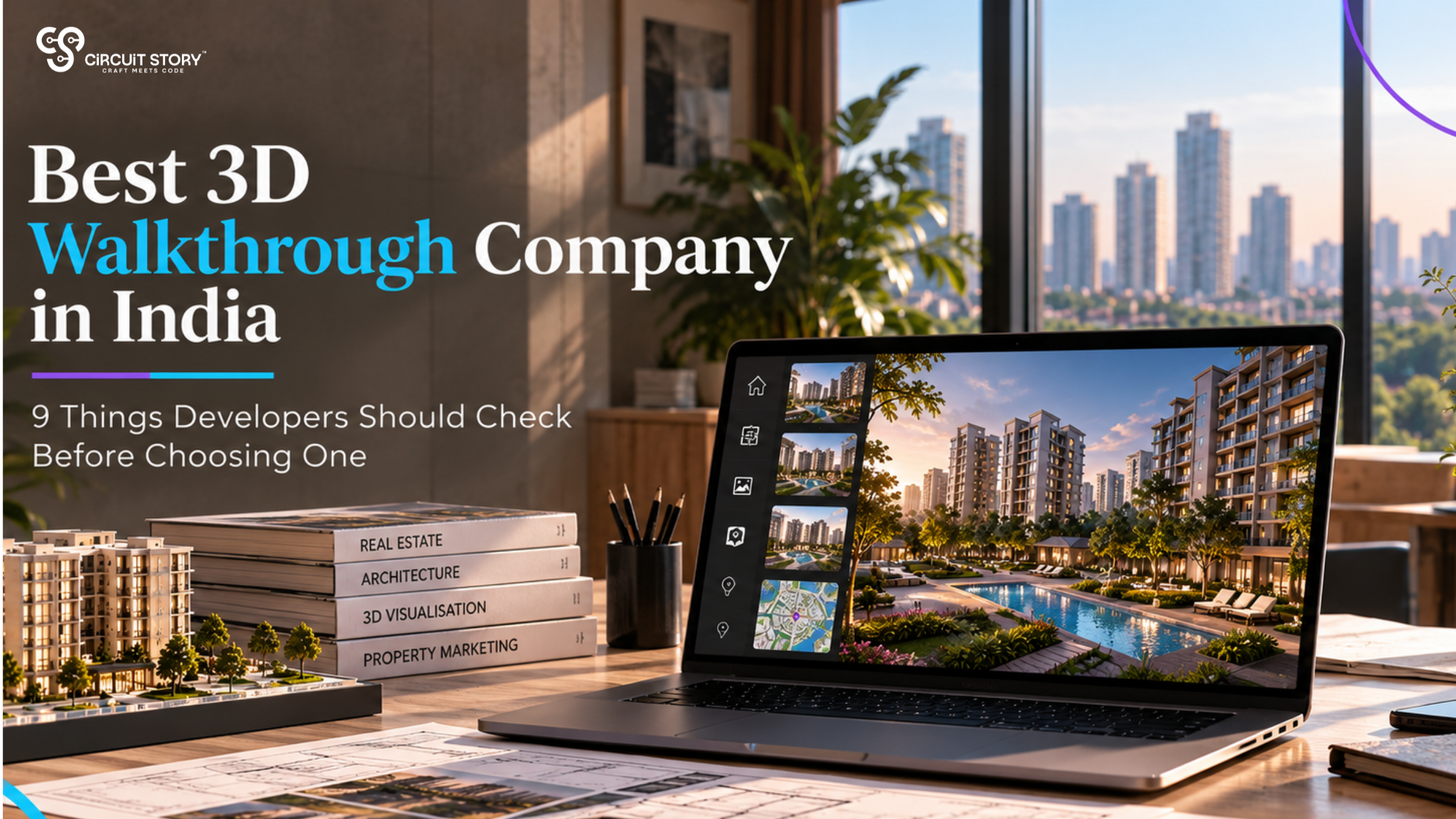 Best 3D Walkthrough Company in India: 9 Things Developers Should Check Before Choosing One