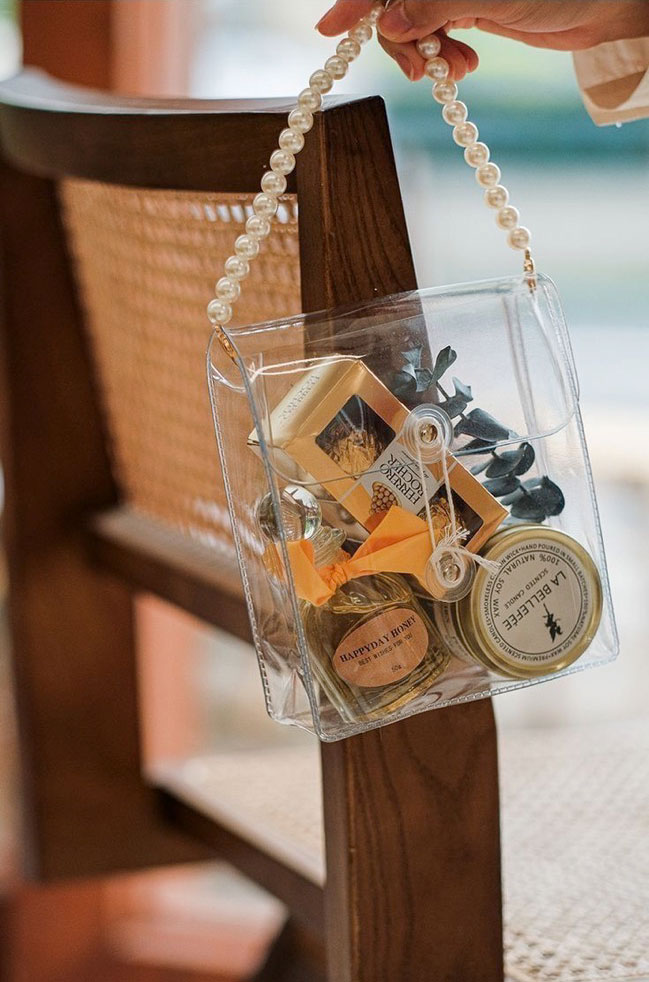 Transparent Hanging Gift Bag